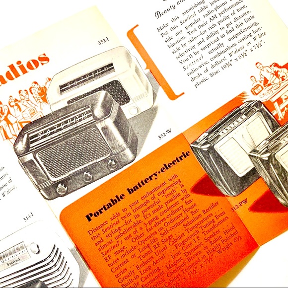 Vintage Sentinel Radio Flyer Manual - Picture 8 of 10